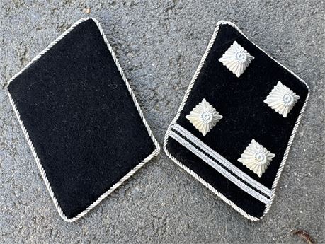SS Collar Tabs for SD Obersturmbannführer (LT Colonel)