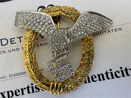 Pilot Observer with Diamonds, Ex Detlev Niemann