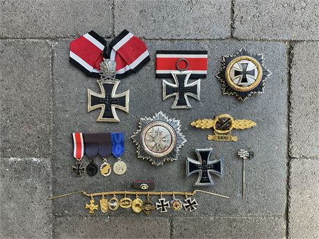 Collection of 1957 Pattern WWII Awards