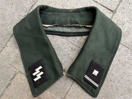 SS Overcoat Cut-Off Insignia Collar