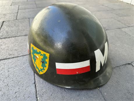 US Army 15th Military Police MP Brigade Inner Helmet