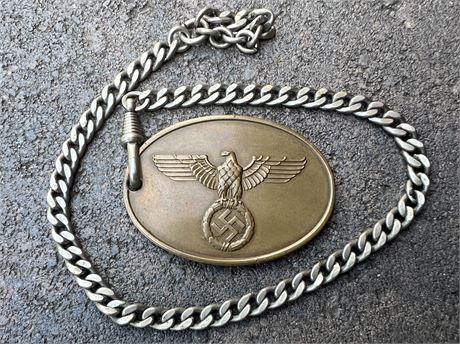 Staatliche Kriminalpolizei Warrant Disc with Chain