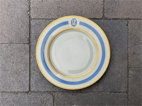 CG  Rare Graf Zeppelin Porcelain Plate