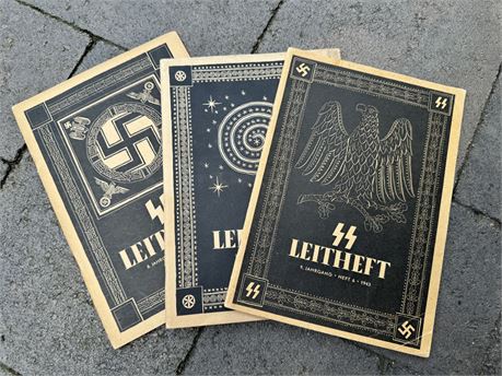 3 SS Leitheft Booklets