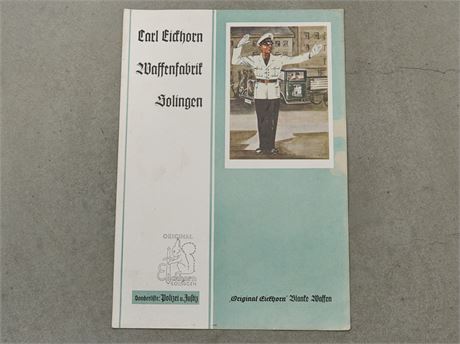 Carl Eickhorn Product Pamphlet for Police