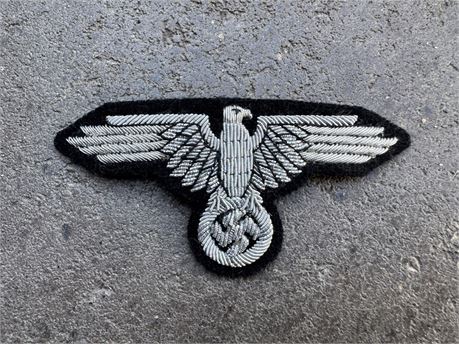 SS Officer Sleeve Eagle, Hand Embroidered