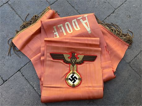 Large Hitler Funeral Sash