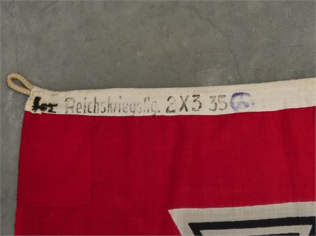 Reichskriegsflagge, Kriegsmarine Marked