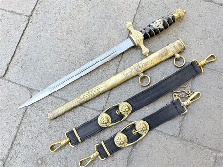 Water Protection Police Dagger with Hangers