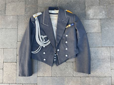 Luftwaffe Oberst-Leutnant of Flight Evening Dress Jacket and Vest