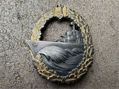 Kriegsmarine Destroyer Badge
