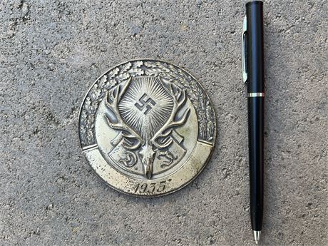 1935 German Hunting Association Plaque