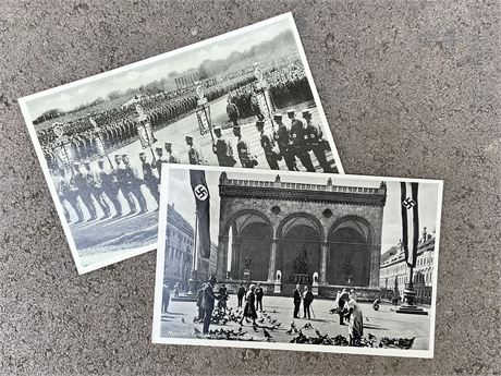 Feldhernhalle Post Card Pair