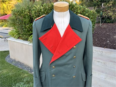 Army General's Overcoat, Oakleaves Winner, Named and Dated