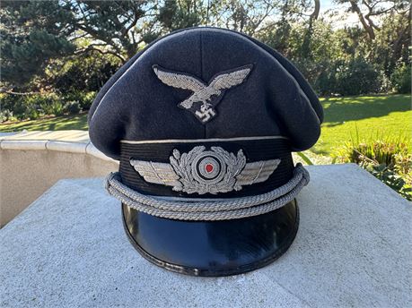 Luftwaffe Officer Visor, Erel