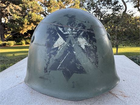 Italian WWII Combat Helmet