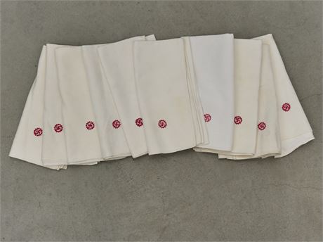Collection of 10 DAF Napkins