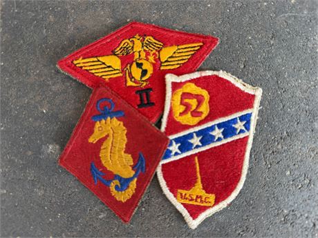 Scarce USMC Patches