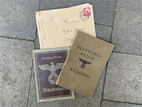 Lot of 3 Wartime Documents