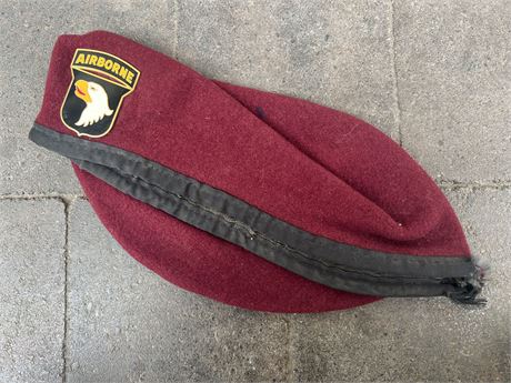 Pair of US Army Airborne Maroon Berets