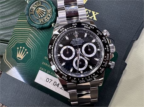 Rolex Stainless Daytona with Ceramic Bezel, 2021