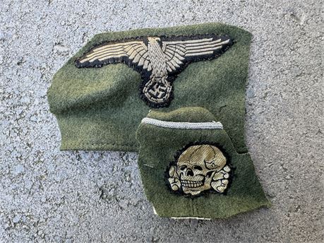 Reproduction SS Cap Insignia, Cotton