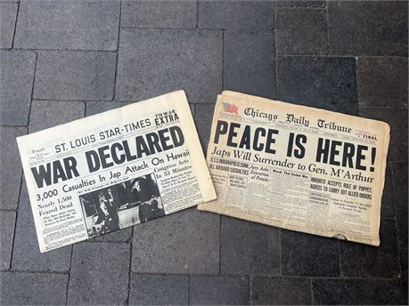 War and Peace Newspapers