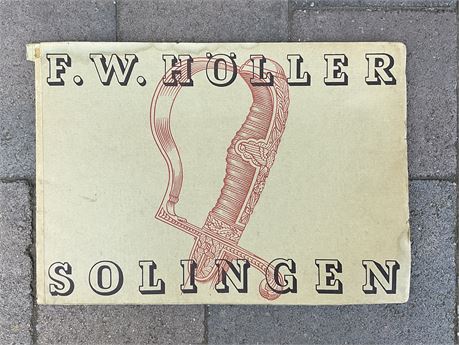 Original Holler Sales Catalogue