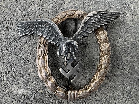 Luftwaffe Pilot's Badge, Unmarked Assmann