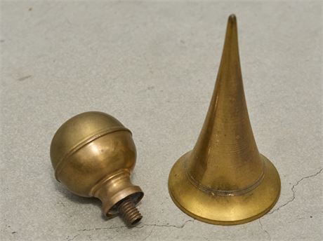 Lot of 2 Replacement German Helmet Finials