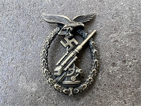 Luftwaffe Flak Badge, CE Juncker