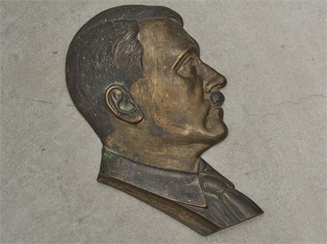 Adolf Hitler Profile Plaque