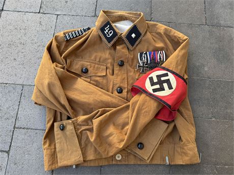 SS NCO Brownshirt, Pre-1934, Braunschweig