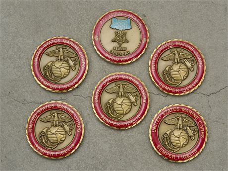 PFC Arthur Jackson Challenge Coins