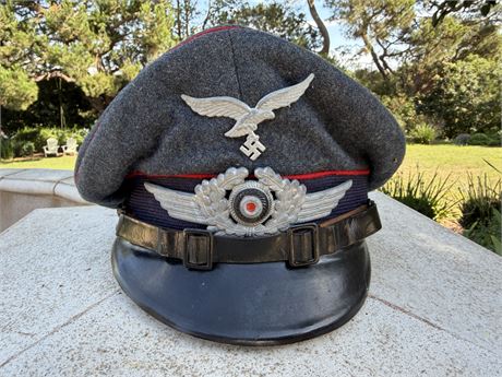 Luftwaffe Flak NCO visor