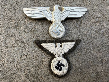 Pair of Political Eagles