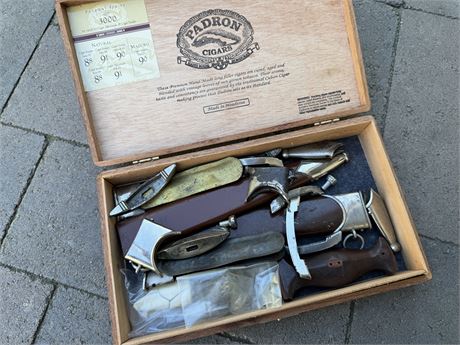 Box of Miscellaneous German Dagger Parts