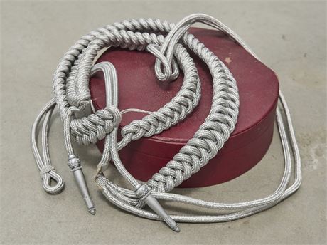 Army or Waffen SS Dress Aiguillette with Box