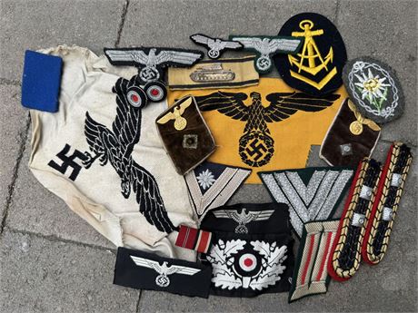 Collection of Various Insignia