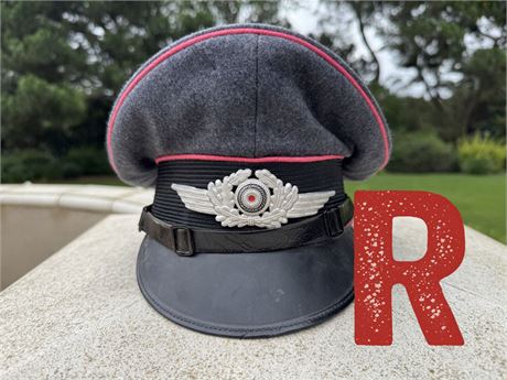 Reproduction Luftwaffe Enlisted Visor Cap