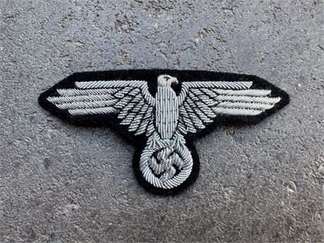 SS Officer Sleeve Eagle, Hand Embroidered