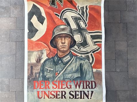 German Poster "Der Sieg Wird Unser Sein!"