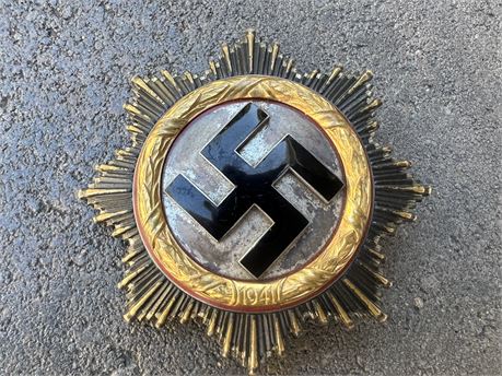 German Cross in Gold, Early (Heavy) Zimmerman