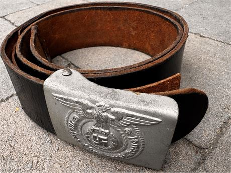 SS NCO Belt and Buckle