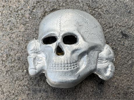 SS Officer Skull in Aluminum, RZM 499/41