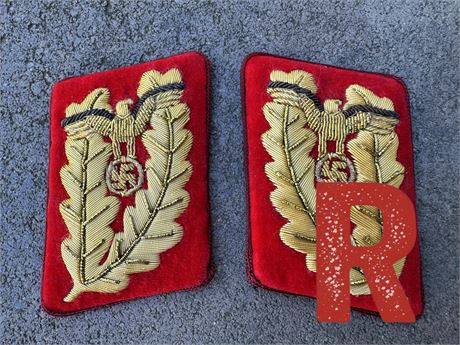 Reproduction Gauileter Collar Insignia, 2nd Style