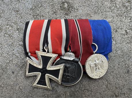 3 Medal Bar, Reproduction Ribbons?
