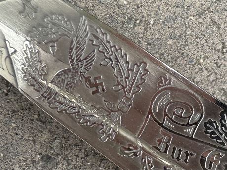 Short model Luftwaffe Bayonet, Mint Blade
