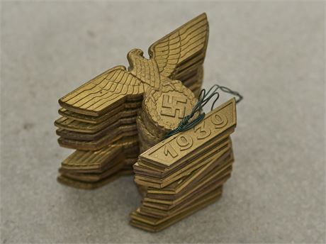 Set of Unfinished 1939 First Class Spanges