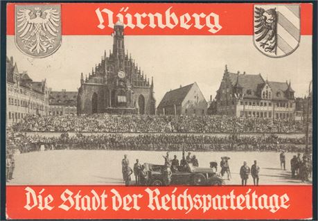Nürnberg, Die Stadt der Reichsparteitage 1935 Photo Postcard